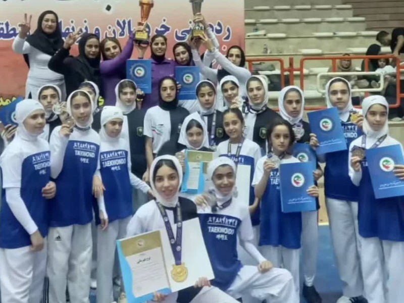 دختران ورزشکار ایلام بر سکوهای قهرمانی ایستادند