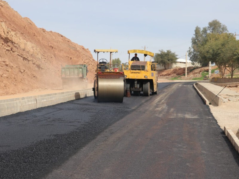 اجرای آسفالت ۷۰ هزار مترمربع در چوار