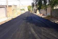 ۶۰۰۰ مترمربع آسفالت در سرنی مهران اجرا شد