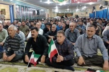 برگزاری مراسم چهلم شهدای اقتدار ایران در ملکشاهی