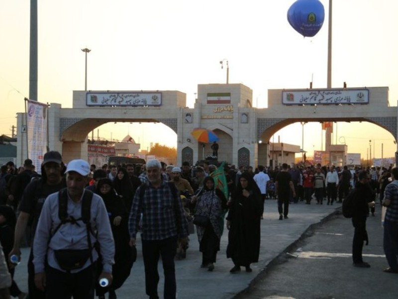 تردد ۸۴ هزار نفر از مرز مهران ثبت شد