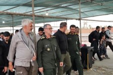 خدمات سپاه به زائرین در مرز مهران آغاز شد