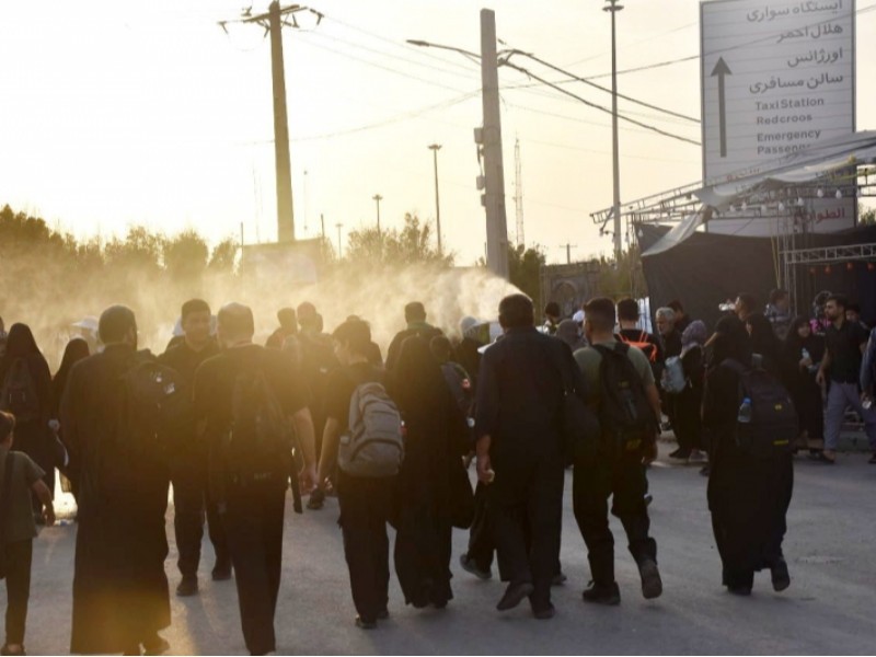 آخرین وضعیت خدمات‌رسانی به زائران در مرز مهران