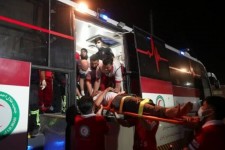 انتقال ۶ زائر مصدوم از عراق به مرز مهران