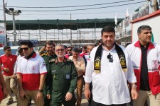 رئیس جمعیت هلال‌ احمر کشور وارد مهران شد   