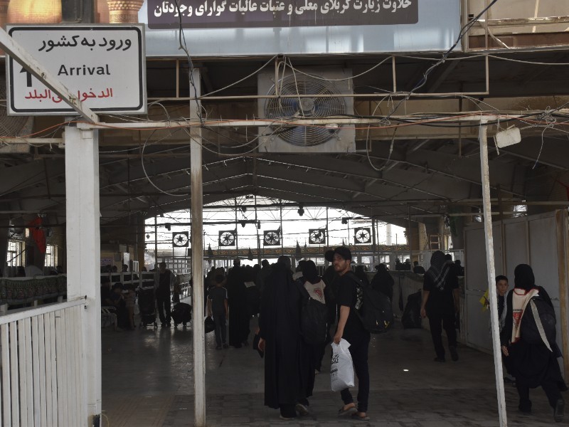 ورود ۱۸۴۸ زائر اربعین به کشور از مرز مهران