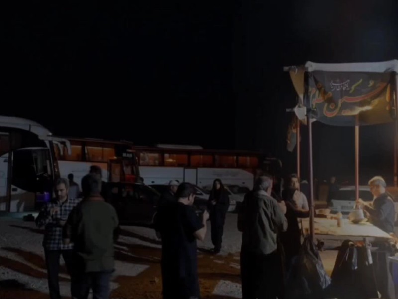 مردم روستای چالاب پذیرای زائران اربعین حسینی شدند