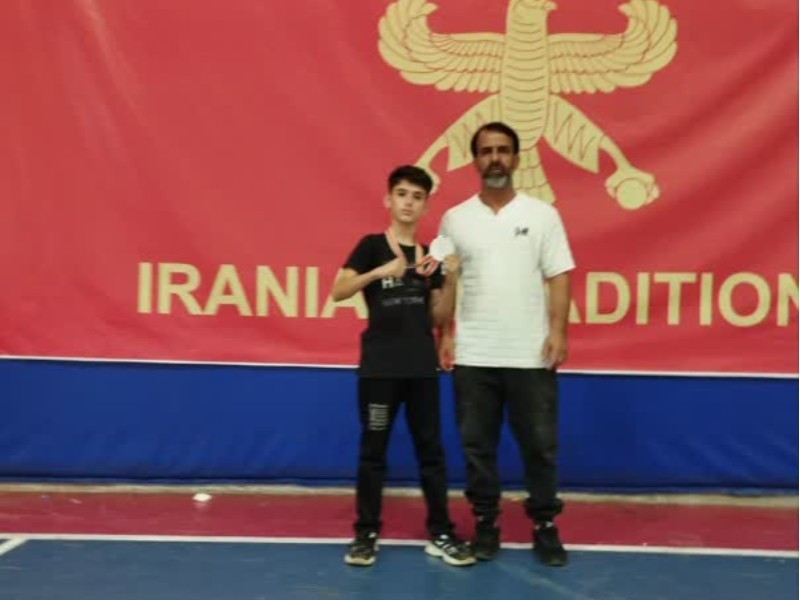 کونگ‌فوکار ایلامی مدال نقره مسابقات کشوری گرفت
