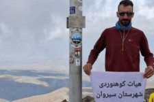 کوهنورد سیروانی به قلل مرتفع ارمنستان صعود کرد