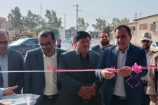 افتتاح سردخانه ۱۰۰۰ تنی شهرداری مهران