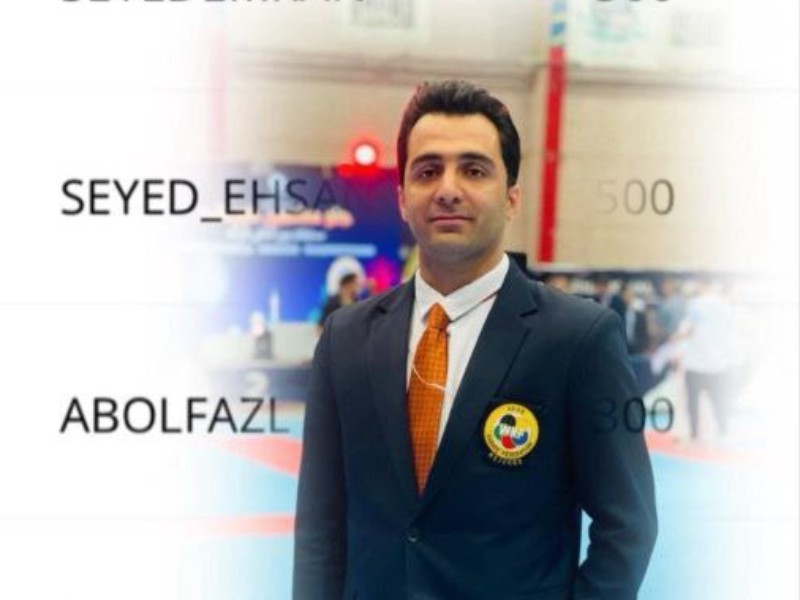 داور ایلامی به قضاوت مسابقات کاراته آسیایی می‌رود