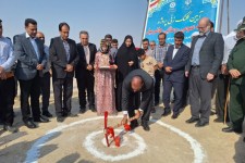 کلنگ‌زنی کتابخانه عمومی روستای حاضرمیل دهلران