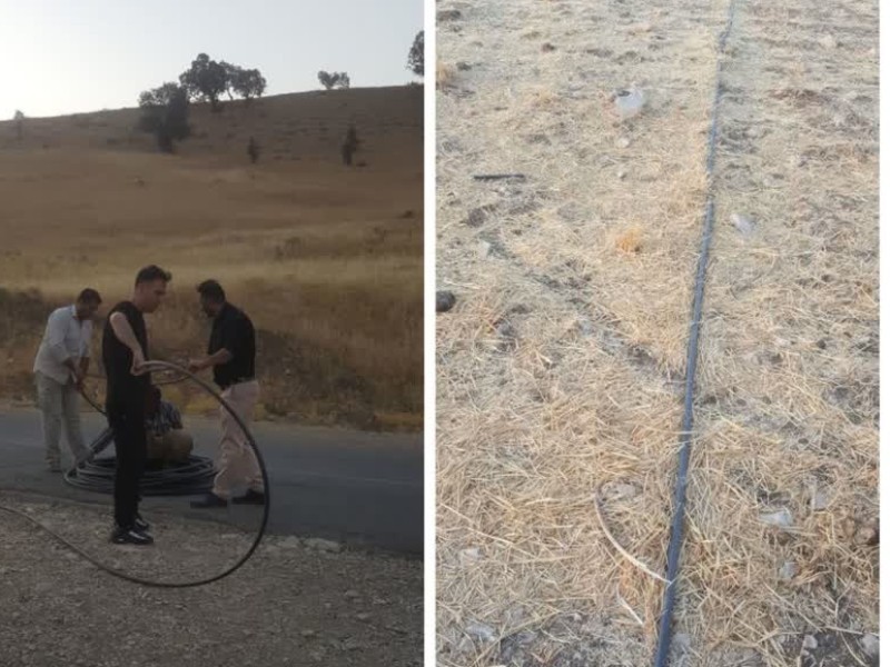 جمع‌آوری ۲ انشعاب غیرمجاز آب در چوار