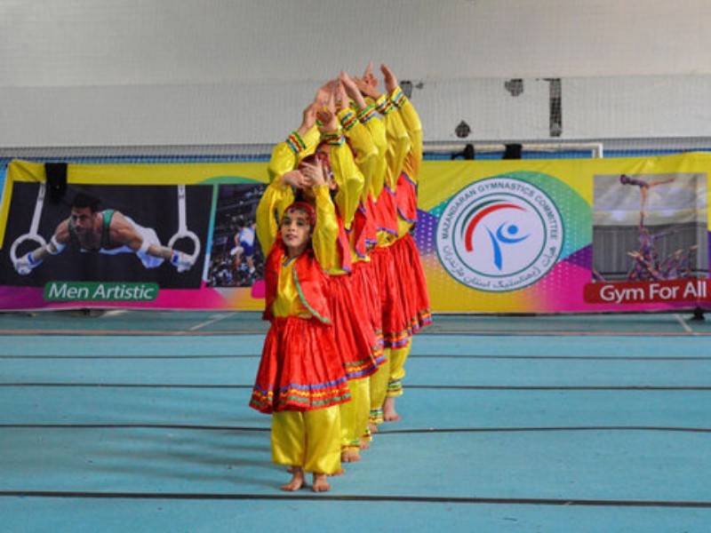 دختران ایلامی در مسابقات ژیمناستیک کشور خوش درخشیدند
