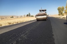 آغاز روکش آسفالت محور پلیس‌راه شباب - پل سیمره