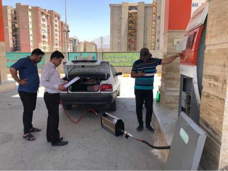 آزمون ۲۶۲ دستگاه نازل سوخت در ایلام