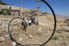 ۶۰ خانوار شاران هلیلان به آب پایدار رسیدند