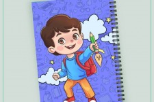 غیبت قهرمانان ملی روی جلد دفترهای دانش‌آموزان