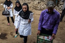 ارائه خدمات پزشکی به روستای هفت‌چشمه ایلام