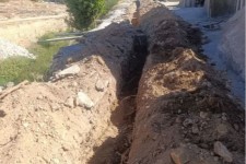 اجرای ۵۵۰ متر لوله‌گذاری برای ارتقای آب شرب ایلام