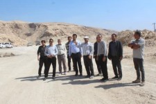 عملیات تعریض محور مهران–دهلران کلید خورد