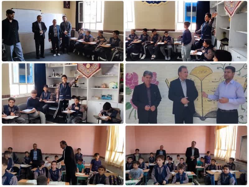 اجرای سرود خوشه‌چین توسط کلاس‌اولی‌های ایلام