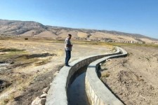 بهره‌برداری از دهمین کانال آبیاری سال جاری در چرداول
