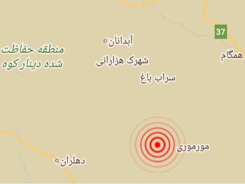 مورموری لرزید