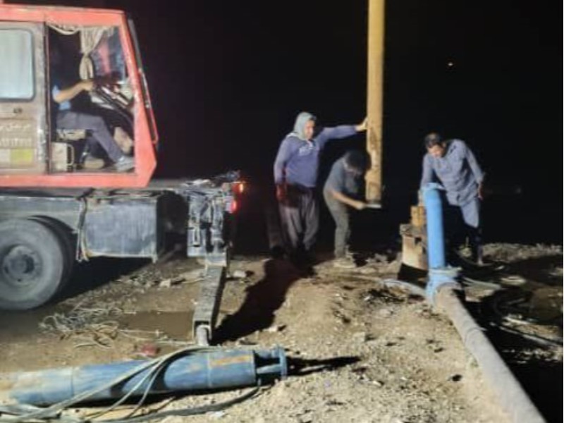 مشکل آب شرب شهرستان‌های مهران و دهلران رفع شد