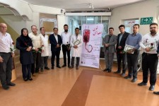 پرستاران ایلام همزمان با روز پرستار خون اهدا کردند