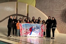 برگزاری مسابقات شنای بانوان در مهران