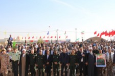 برگزاری گرامیداشت سالروز عملیات محرم در یادمان شهدای شرهانی