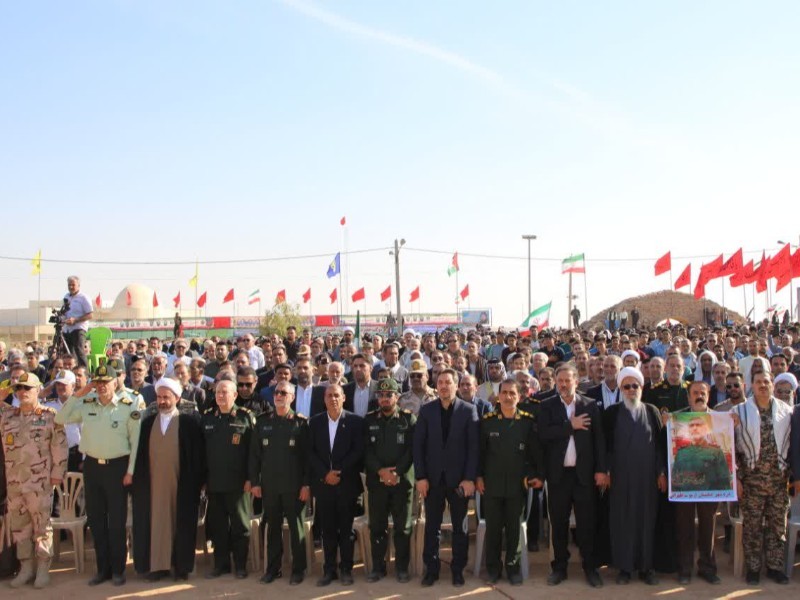 برگزاری گرامیداشت سالروز عملیات محرم در یادمان شهدای شرهانی
