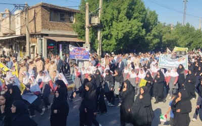 طنین یکپارچه استکبارستیزی در ایلام