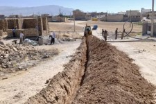 ۲۳۲۰ متر لوله‌گذاری برای بهبود شبکه آب در ایلام
