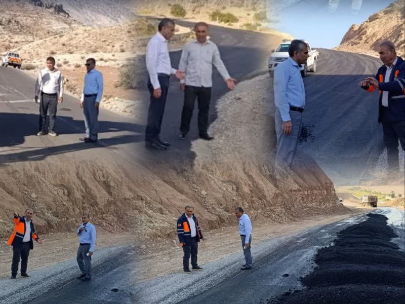 حذف پیچ خطرناک ۸۰۰ متری محور مورموری - آب انار