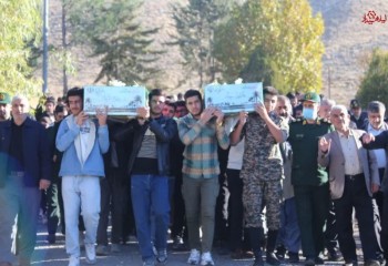 استقبال از پیکر شهدا در ملکشاهی