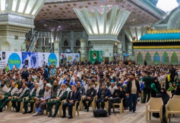 تجدید میثاق بسیجیان با آرمان‌های امام خمینی (ره)
