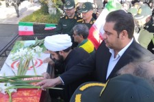 تشییع پیکر مطهر شهید گمنام در چرداول