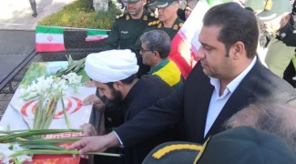 تشییع پیکر مطهر شهید گمنام در چرداول