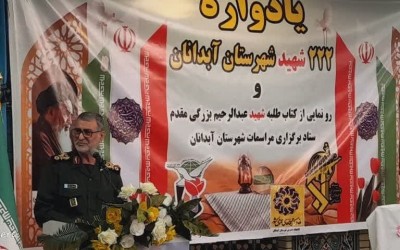 برگزاری یادواره ۲۲۳ شهید آبدانان