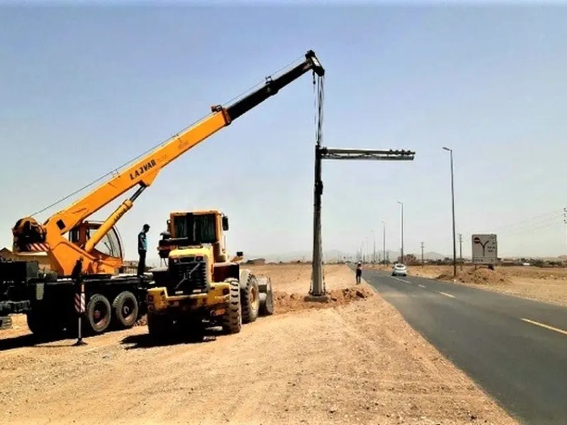 نصب ۴ سامانه کنترل سرعت هوشمند در شهرستان چرداول