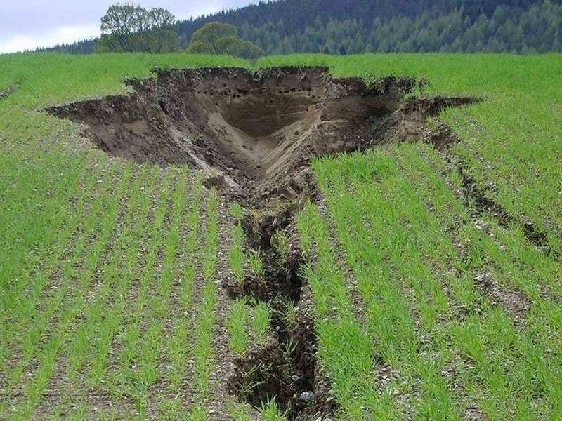 فرسایش خاک در ایلام ۲۰ تن در هکتار است