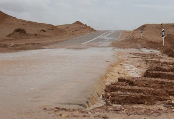بارش شدید راه‌های روستایی چوار را تخریب کرد
