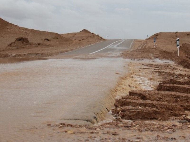 بارش شدید راه‌های روستایی چوار را تخریب کرد