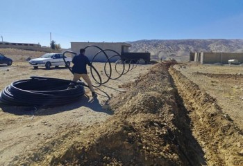 آب شرب ۱۵۰۰ نفر در ملکشاهی پایدار شد