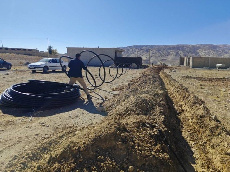 آب شرب ۱۵۰۰ نفر در ملکشاهی پایدار شد