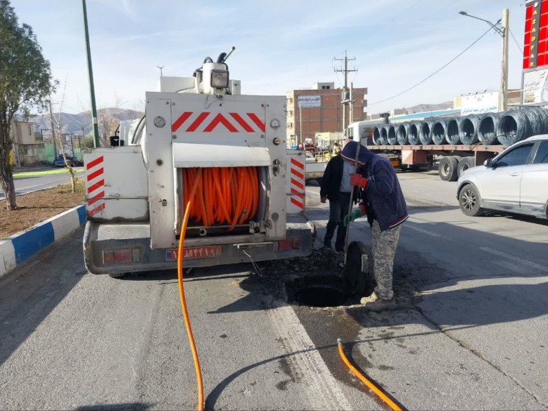 ۴۸۰ مورد گرفتگی فاضلاب شهری در ایلام رفع شد