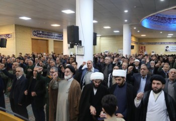 مراسم گرامیداشت یوم‌الله نهم دی در ایوان برگزار شد