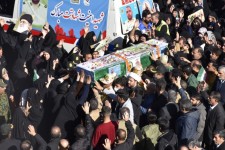 برگزاری آیین تشییع پیکر شهید مدافع امنیت در ایلام